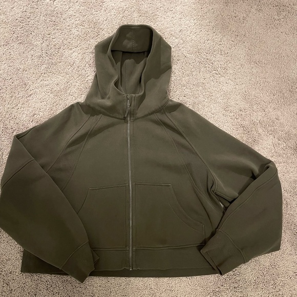 Lululemon Scuba Full Zip Hoodie Carob Brown Size XL - Picture 2 of 3